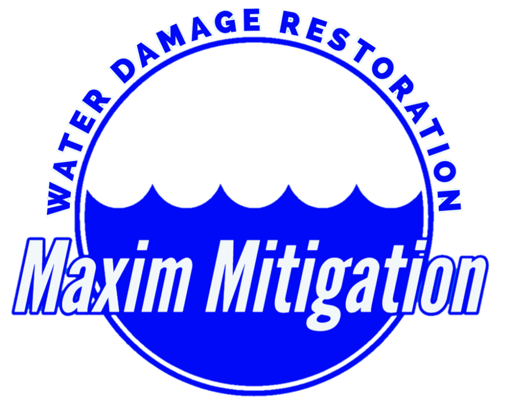 Maxim Mitigation Water Damage Restoration Logo