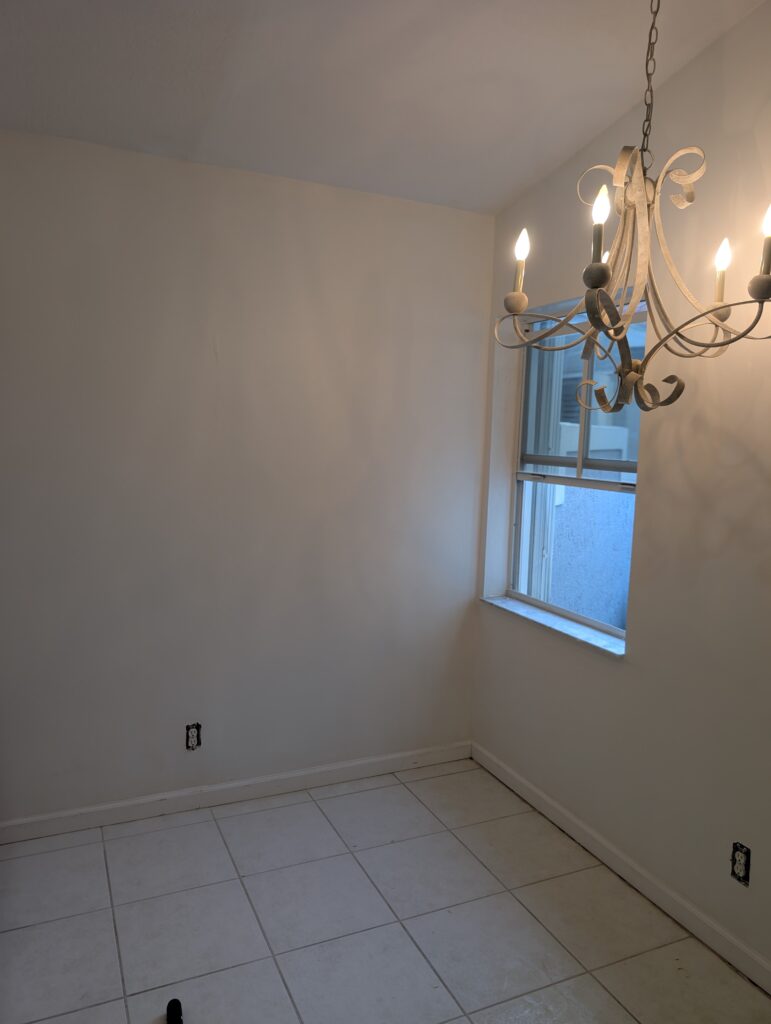 clean restored room after professional mold remediation and repairs