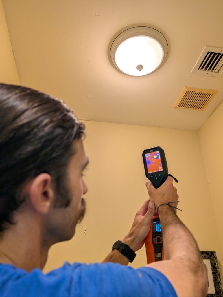 thermal imaging mold inspection palm beach county moisture detection