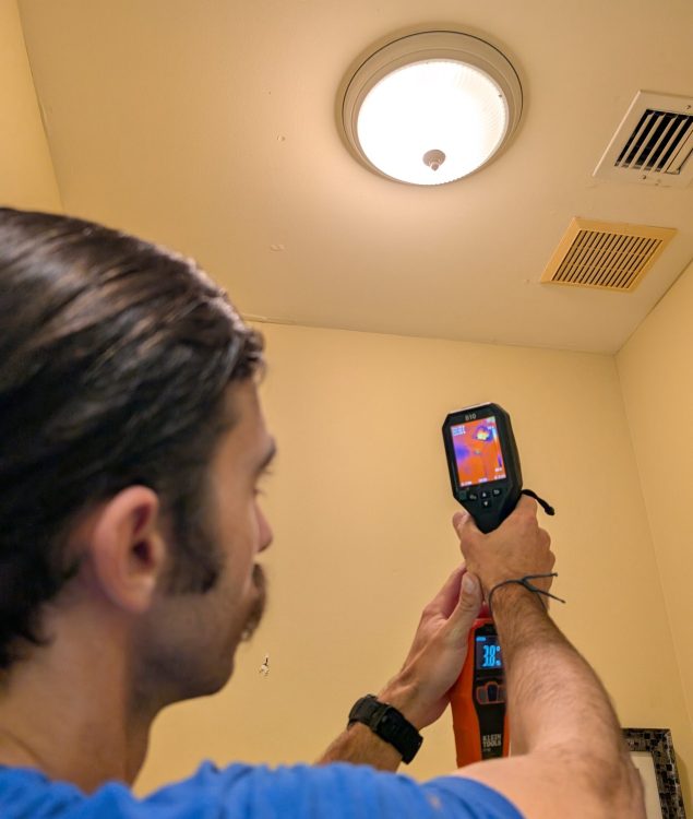 thermal imaging mold inspection palm beach county moisture detection
